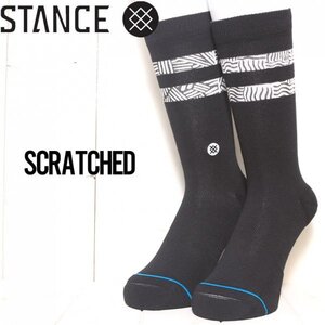 [クリックポスト対応] ソックス 靴下 STANCE スタンス SCRATCHED SOCKS A555D23SCR　L（27cm-31cm）