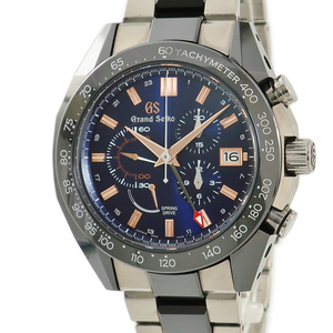 【3年保証】 グランドセイコー 9Rスプリングドライブ ブラックセラミックス SBGC219 9R96-0AD0 GMT　限定500本　 自動巻き メンズ 腕時計