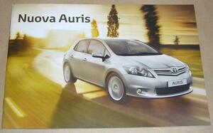 TOYOTA AURIS(NZE,ZRE15#)オーリス ヨーロッパ仕様M/C後カタログ