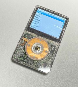 Apple iPod classic 第5世代 256GB スケルトン カスタム　