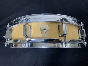 送料無料 美品 廃番 2001製 Ludwig USA Classic Maple Piccolo LS 14×3.5 ラディック クラシック メイプル ピッコロ スネア