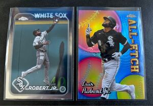 2枚セット topps chrome luis robert jr. ルイス ロバート