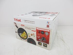 【新品未使用】 フライパンセット T-fal ティファール インジニオ・ネオ エスプレッソ ガス火専用 コンパクト収納 / 100 (SGSS017658)