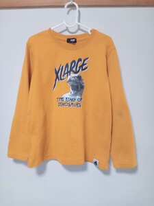 XLARGE KIDS(エクストララージ キッズ)ダイナソー 長袖Tシャツ 120 恐竜