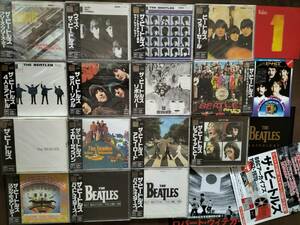 ★THE BEATLES『デビュー30周年・黒帯CD１５枚セット！』完品！1992年 各種フライヤー付！新品未開封！美品！即決！