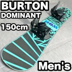 スノーボードセット バートン ドミナント BURTON 2点 150cm 板