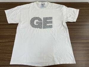 ☆11913-23 グッドイナフ/GOODENOUGH GE ロゴ Hanes BEEFY-T 半袖 Tシャツ GDEH2000 メンズ Lサイズ ホワイト/白☆