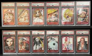 ワンピースカードゲーム　PSA10 12連番 フィルムレッド Film Red ONEPIECEコンプリートセット プレミアムカードコレクション プロモ