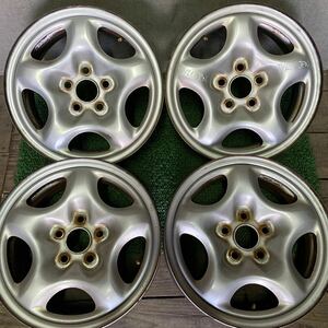 トヨタ TOYOTA純正ホイール カルディナホイール 14インチ 14×5.5J OFF;+45 PCD:100-5H ハブ径;約54mm 4本 傷 サビあり 沖縄 離島発送不可