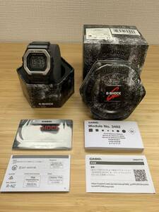 【美品】　G-SHOCK　カシオ　GBX-100-1JF　G-LIDE