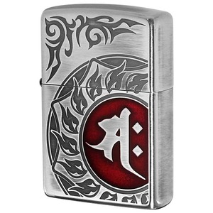 Zippo ジッポライター 梵字 bonji サク 銀メッキいぶし 80040 メール便可