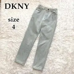 DKNY　ディーケーエヌワイ　デニムパンツ　(M)　サイズ4　薄めブルー