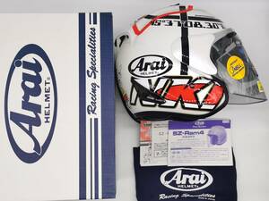 Arai アライ SZ-RAM4 HAGA MONZA ハガ・モンツア SZ-Ram4 ジェットヘルメット Lサイズ