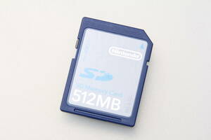 512MB SDカード　Nintendo