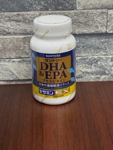 サントリー DHA & EPA セサミンEX 240粒（60日分）賞味期限2026年9月 未開封！