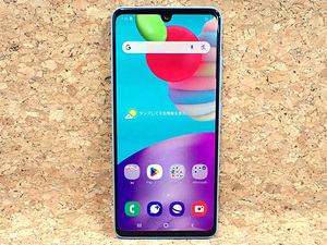 【中古 カメラ割れ】SIMロック解除 au Galaxy A41 SCV48 ホワイト 64GB サムスン スマホ Android 本体 SIMフリー 制限〇(NGA886-8)