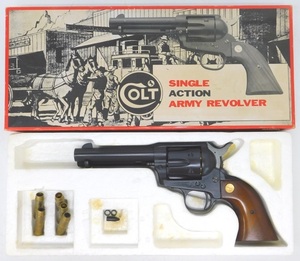 M824Mちょる【エアガン】タナカワークス TANAKA COLT SINGLE ACTION ARMY REVOLVER コルトSAA ASGK ミリタリー 動作未確認 現状品