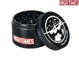 [PLANE] HIGH TIMES ハイタイムズ メタル グラインダー 4パーツ クラッシャー 雑誌 ボング パイプ カンナビスカップ マリファナ thc 大麻