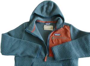 ■送料込■【新品XS】 パタゴニア Ｍ’s レトロ・パイル・プルオーバー ■ Patagonia Smolder Blue (SMDB) ■