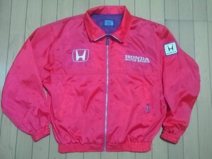 HONDA　コレクション　ナイロンジャケット　L 　赤　　自動車　HONDAスポーツ