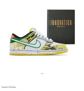 新品 世界2500足限定　Nike Dunk Low What the Duck University Of Oregon Away Generation O Pack US9.5(27.5cm) ワット ザ ダックス