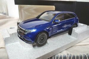 メルセデス ベンツ EQC 400 4MATIC 1/18 ミニカー 青