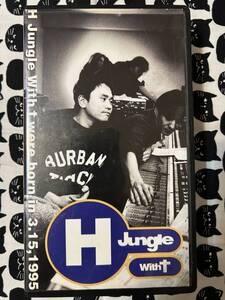 ビデオテープ613★802中古 VHS★Ｈ Jungle with t were born in3.15 / ダウンタウン 浜田雅功 小室哲哉 WOW WAR TONIGHT