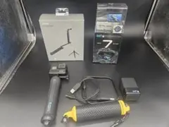 GO PRO HERO BLACK 7 本体 充電器 箱あり 付属品付き