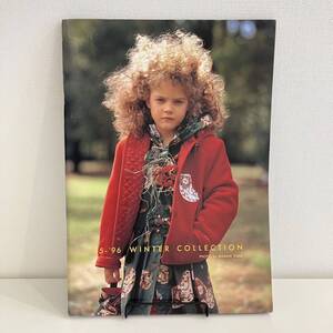 230409【希少美品】ピンクハウスカタログ1995-96年WINTER COLLECTION★当時物PINK HOUSE 大判写真集 ルックブック プライスリスト付き