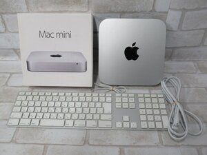 ▲08250 Ω 新TTPC 1993k 保証有 Apple A1347 Mac mini ( Late 2014 ) / 2.6GHz i5 / 16GB / Fusion Drive:1.12TB キーボード付 箱あり