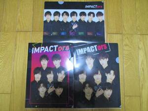 全国ツアー IMP. DEPARTURE TOBE【73】 IMPACTors セブンイレブン クリアファイル 全3種 佐藤新基俊介鈴木大河影山拓也松井奏横原悠毅椿