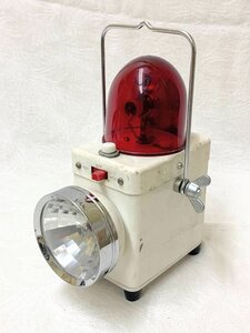 15451/アンティーク ナショナル 赤ランプ 電池式 手提ランプ 懐中電灯 照明器具 ビンテージ 昭和レトロ 当時物 レア　