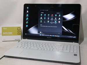 ★Core i5 VAIO Fit ☆ win 11 pro ≪ 爆速大容量仕様 ≫ 新品SSD１TB /メモリ16G /Cam/WiFi/Blu-ray/Bluetooth/office2021/大迫力サウンド