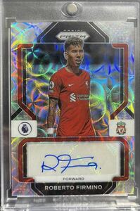 ロベルトフィルミーノ 直筆サインカード Panini Prizm Premier League 2022-23 Robert Firmino リバプール Liverpool auto