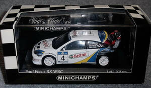 1/43 フォード フォーカス RS WRC 4号車 マーティン アクロポリス ラリー 優勝 2003 Martin FORD Focus RS