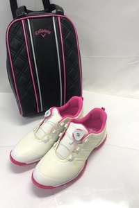 【送料無料】東京)◇Callaway adidas BOA ゴルフシューズ サイズ24cm EVN 791001 ケースおまとめ