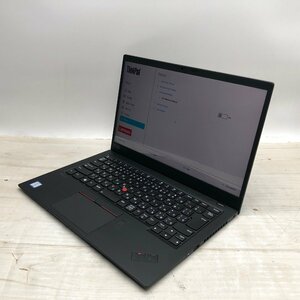 Lenovo ThinkPad X1 Carbon 20QE-S0410V Core i7 8665U 1.90GHz/16GB/256GB(NVMe) 〔A0602〕