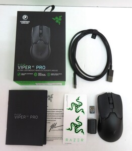 098B449★【中古品】Razer VIPER V2 PRO 超軽量ワイヤレスゲーミングマウス