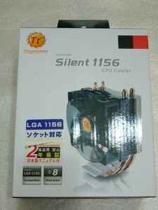 Thermaltake Silent 1156 CLP0552 サイドフロー 8ｍｍヒートパイプ CPUクーラー