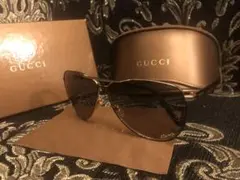 ★美品未使用品★ GUCCI グッチ サングラス ケース付き 男女兼用 送料無料