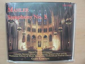 輸入盤2CD Mahler:Symphony No.3/Glen Cortese指揮