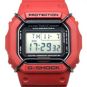 G-SHOCK ジーショック 【IT5UF9M52I1G】 DW-5600P-4 プロテクター DW-5600ED-4 復刻モデル スピード レッド×ブラック 2014年11月発売