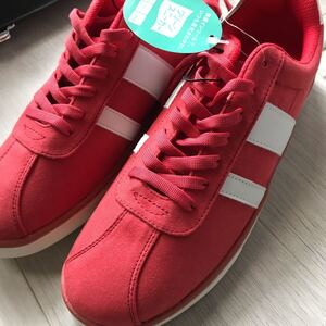 GU スニーカー RED Lサイズ