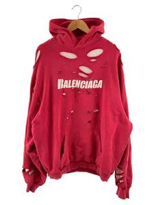 BALENCIAGA◆パーカー/XS/コットン/RED/659403