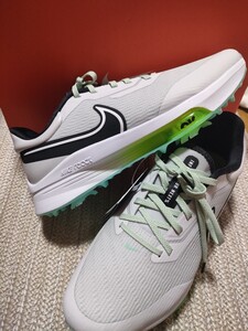 新品 定価22880 NIKE GOLF エアズーム インフィニティツアー NEXT % 27.5cm ナイキ ゴルフシューズ スパイク ホワイト 白 volt 防水 ボア