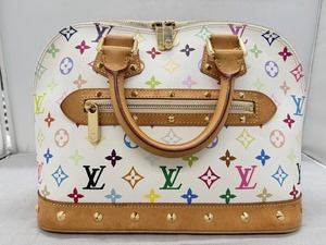 ルイ・ヴィトン LOUIS VUITTON アルマPM ハンドバッグ マルチカラー・ブロン M40443