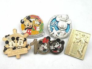 ♪Disney ディズニー JCBカードクラブ ピンバッジ 2020 2021 2022 2023 90th ミッキー ミニー プルート まとめて 5個 中古品♪