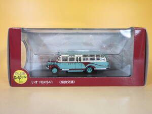 【中箱未開封】クラブバスラマ　1/76　いすゞBX341 奈良交通　CLUB BUSRAMA/ぽると出版【ミニカー】J5 H610