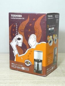 ▲60KD02▲【未開封】TOSHIBA　東芝コーヒーメーカー　HCD-6MJ　K　ブラック