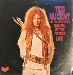 Ted Nugent And The Amboy Dukes Survival Of The Fittest - Live US ORIG SEALED未開封